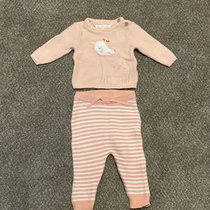 René Rofé 100% Cotton pink outfit